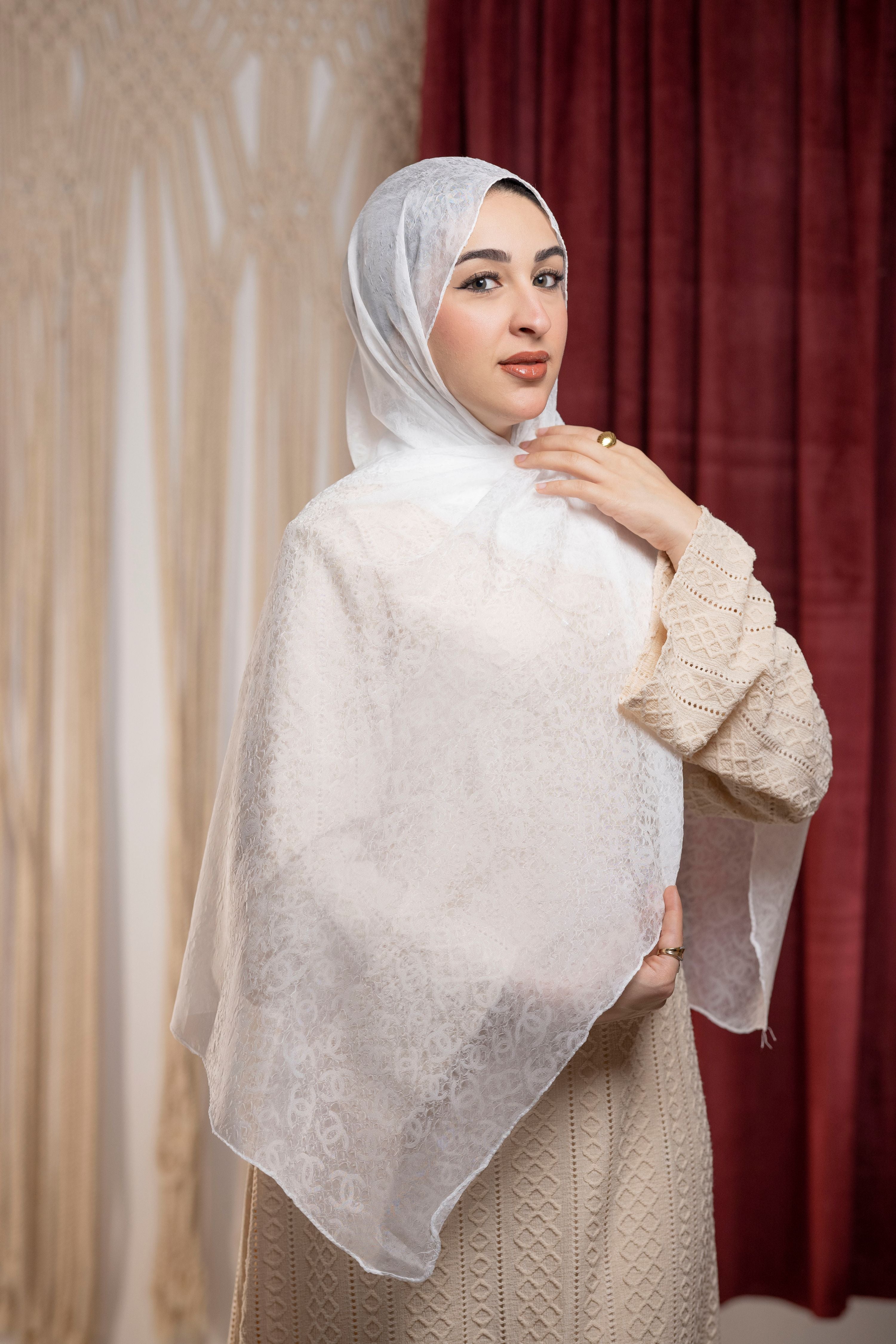 Chanel Crushed Chiffon