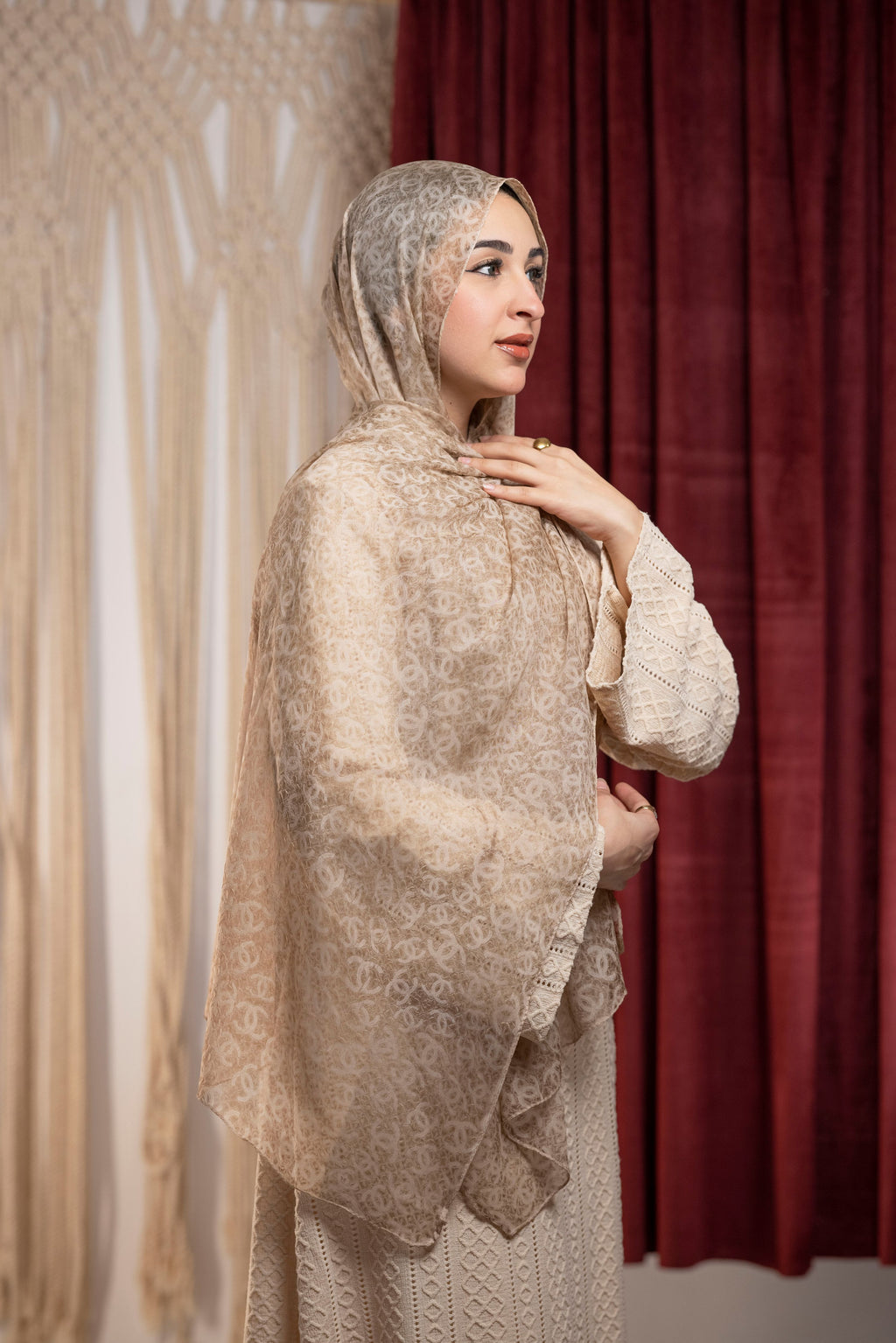 Chanel Crushed Chiffon