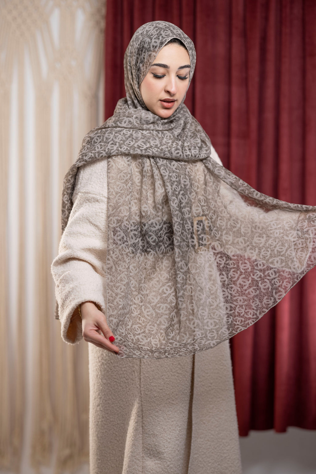 Chanel Crushed Chiffon