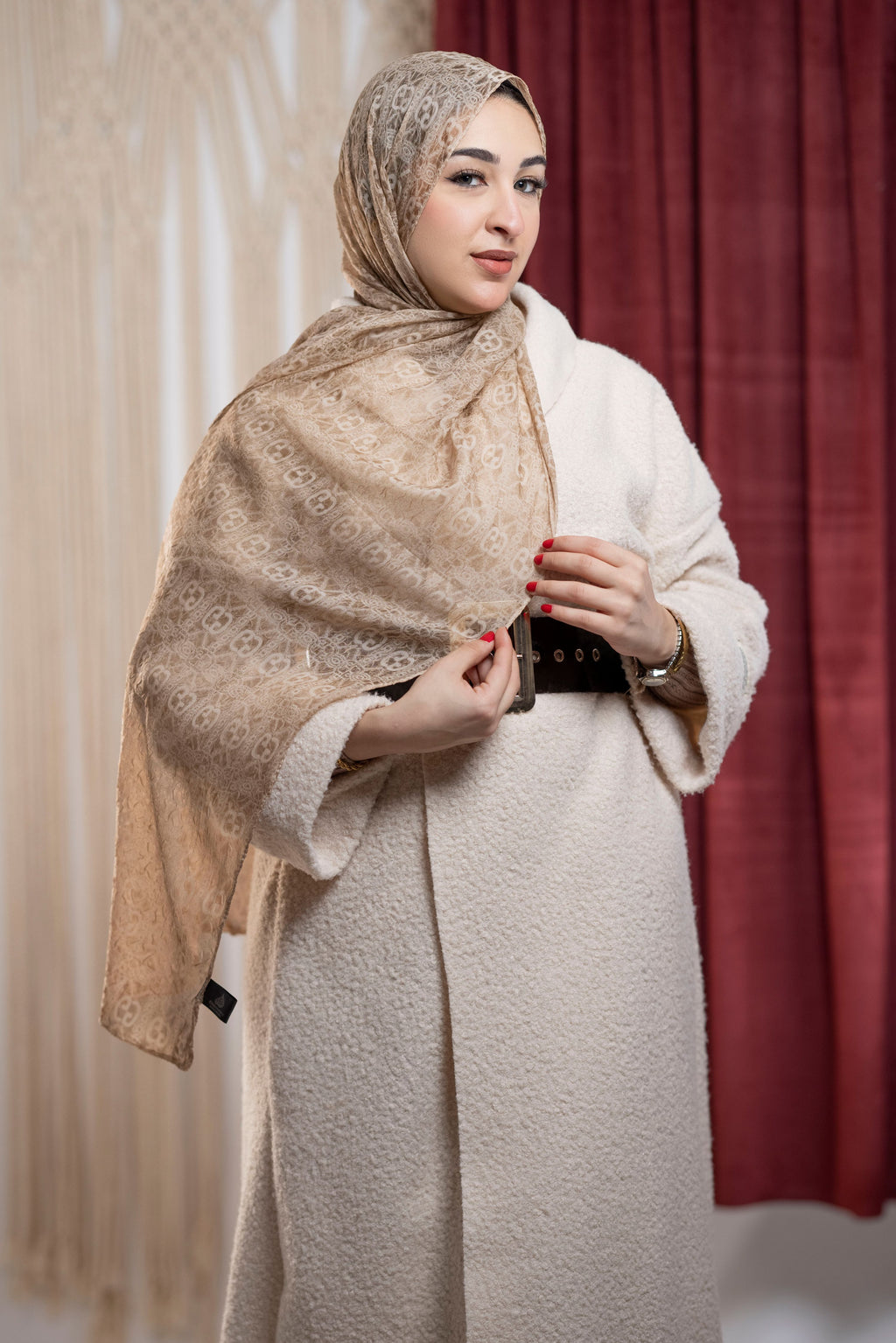 Gucci Crushed Chiffon
