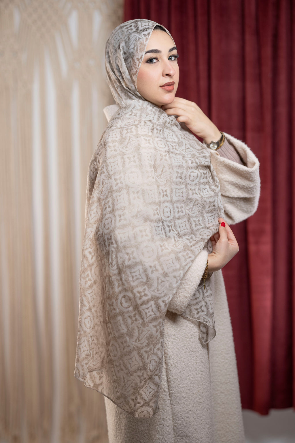 Louis Vuitton Crushed Chiffon