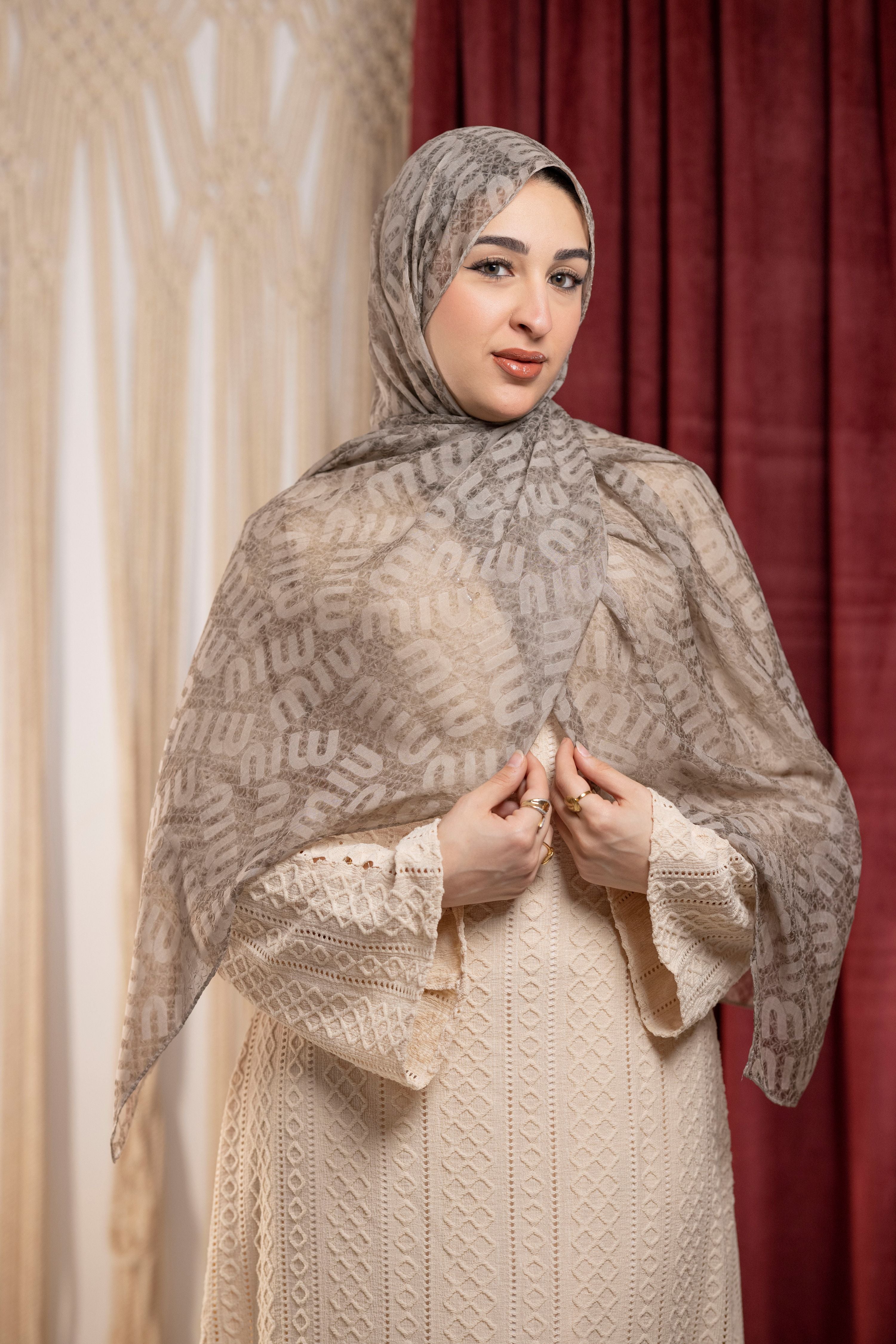 Miu Miu Crushed Chiffon